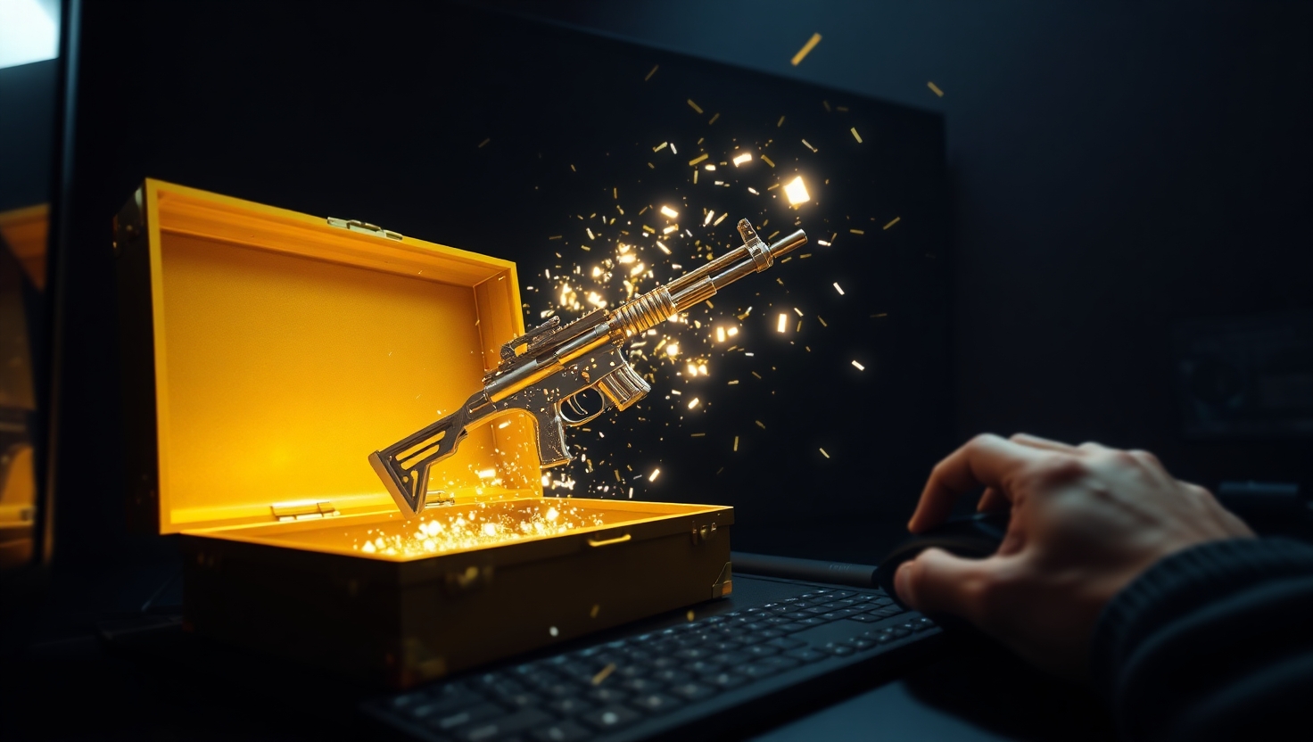 сайт с кейсами CS2