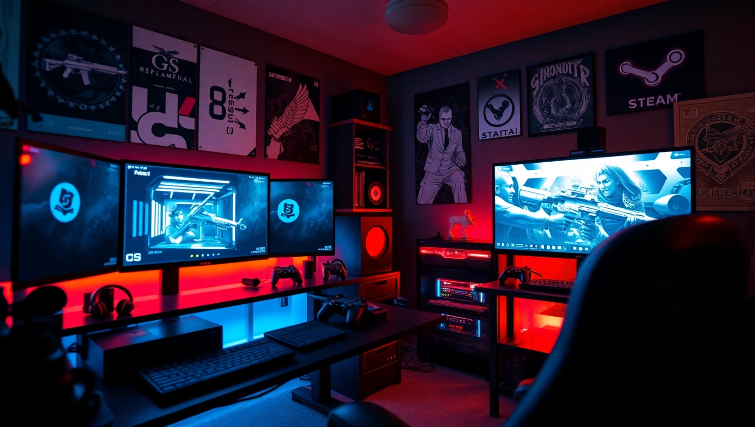 сайт с кейсами CS2