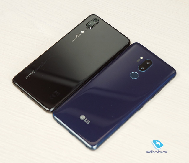 LG G7 і Huawei P20 Pro