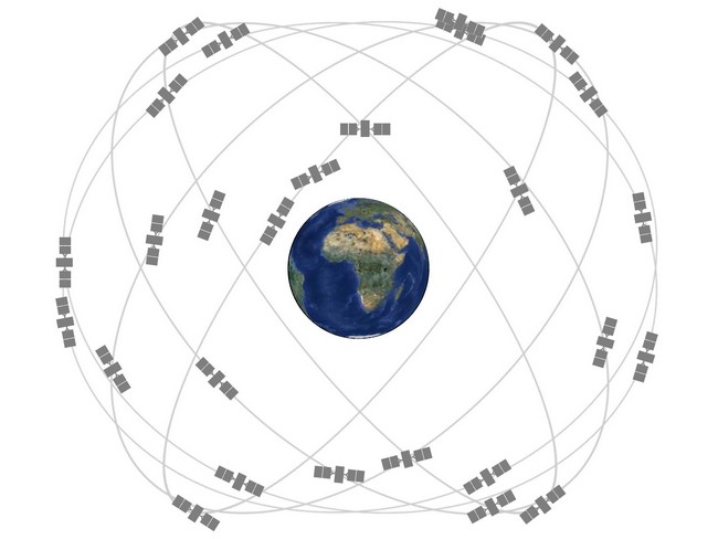 Шість низькоорбітальних супутників забезпечували точність визначення координат до двох сотень метрів
