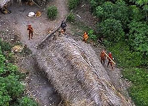В одному з найвіддаленіших районів тропічного лісу на кордоні Бразилії та Перу виявлено невелике плем'я, раніше ніколи не вступало в контакт з цивілізацією   Фото: Reuters   Москва