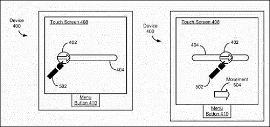 Одним з останніх зареєстрованих патентів компанії став знаменитий slide to unlock, тобто  жест для розблокування екрану на сенсорному екрані смартфона