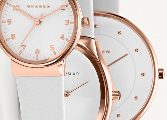 На сьогоднішній день годинник Skagen представлені в більш ніж 80 країнах світу і тільки на території Європи налічується більше 500 фірмових магазинів